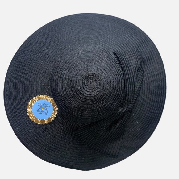 Scala Pronto Black Wide Brim Sun Hat One Size Fits Most main image 11